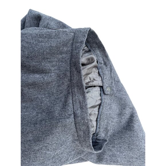 JH Collections Size 8/9 Grey wool/ polyester Skirt Knee Length 26c - Picture 12 of 13